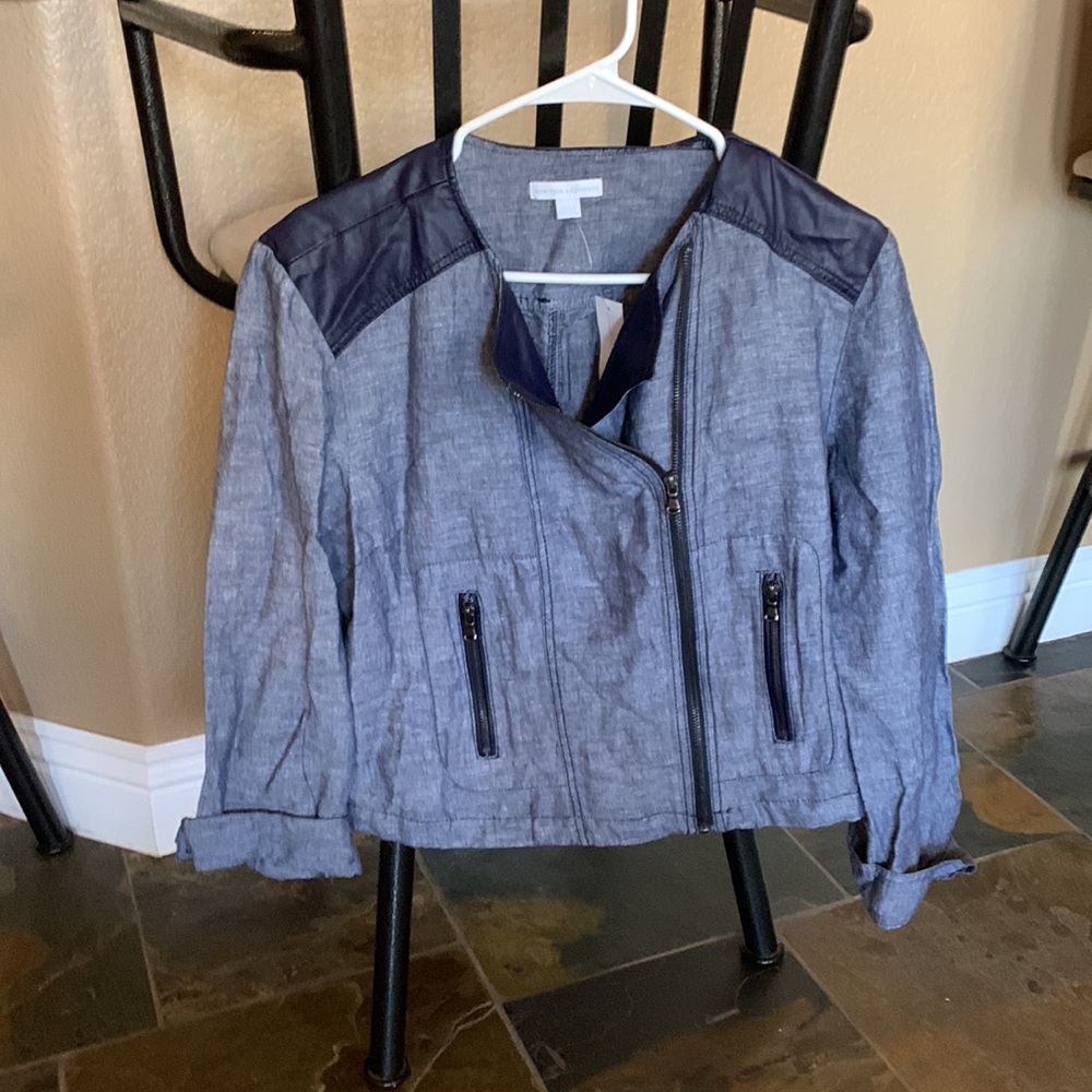 Moto style jacket!!! - Picture 3 of 5